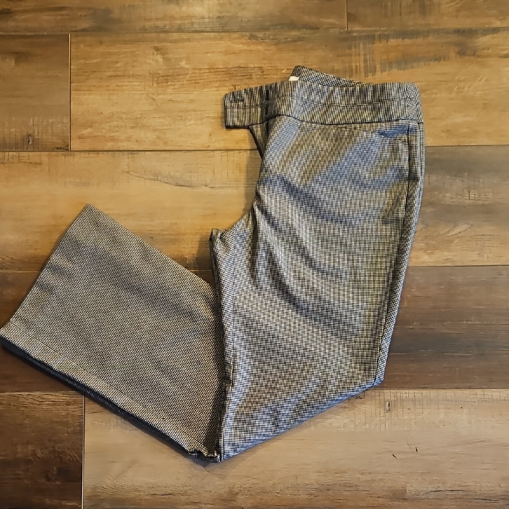 Women's Brown Checkered Pants